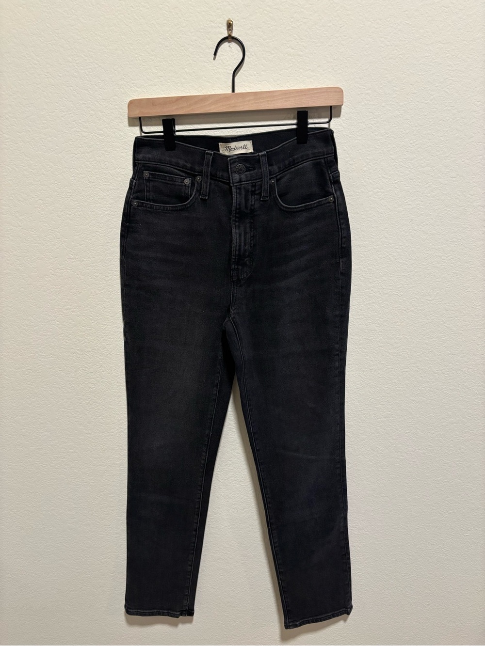Madewell High-Rise Black Women's Jeans The perfect vintage Jean